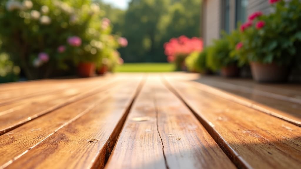 beautifully restored deck in Birmingham AL after professional service