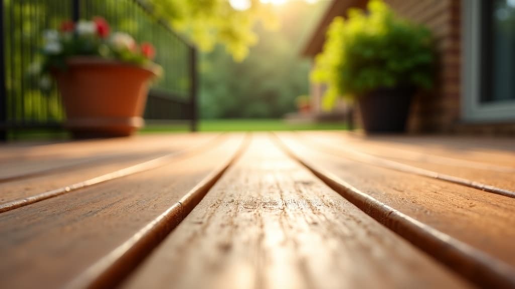 beautifully restored deck in Vestavia Hills AL