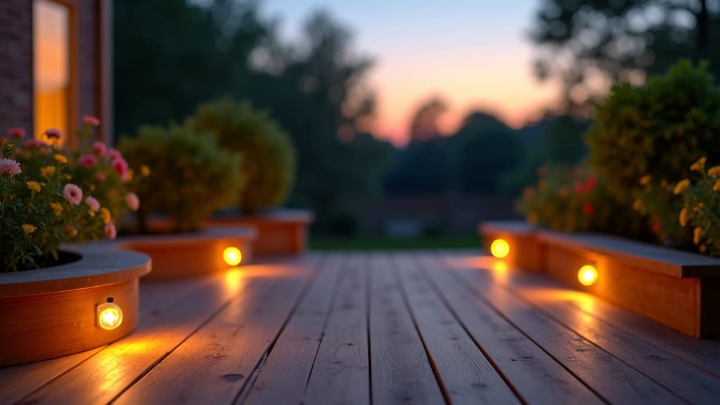 restored deck in a Hoover, AL backyard