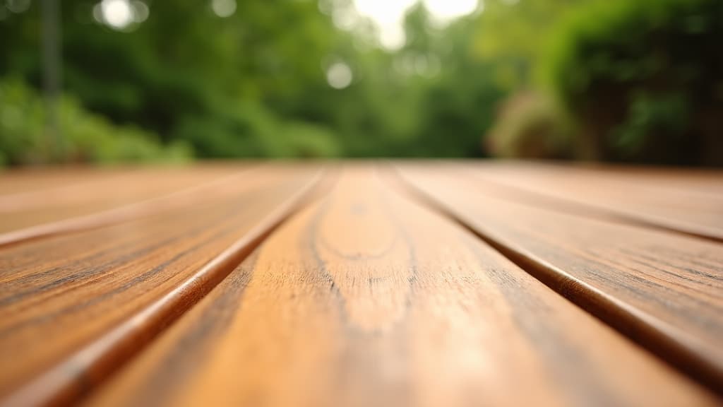 restored wood deck in Vestavia Hills, AL