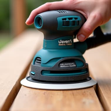 professional mechanical deck sanding in mountain brook