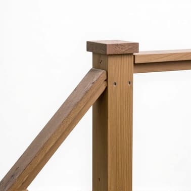 Loose deck railings indicating structural issue