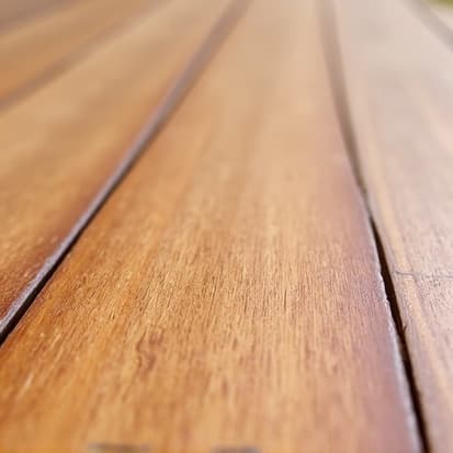 Transparent deck stain preserving natural wood in Hoover, AL
