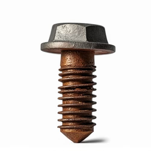 Corroded deck screws and fasteners