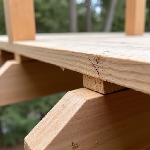 Deck structural joist and ledger board remediation