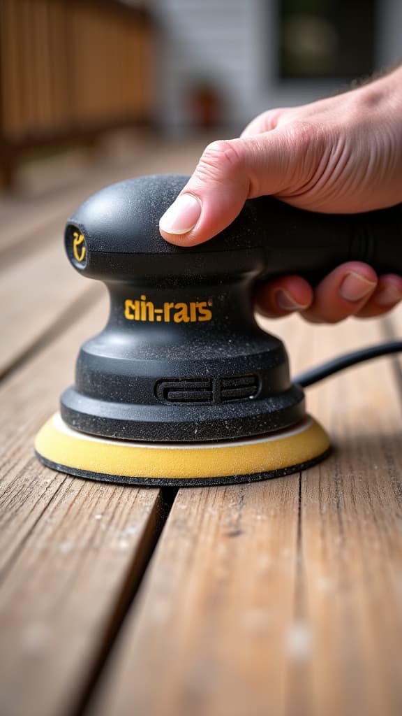 professional deck sanding service in Birmingham