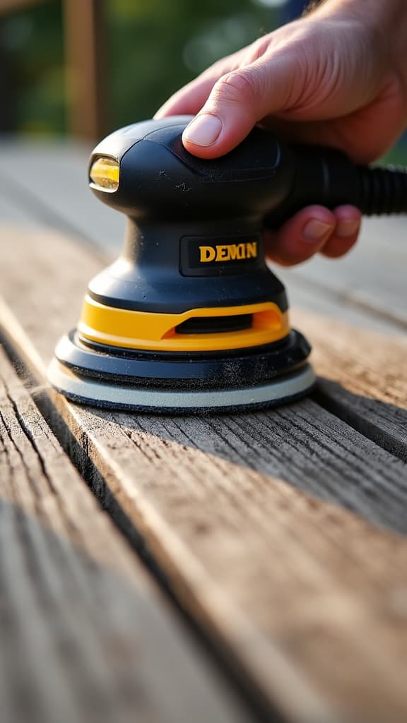 Deck being restored in Vestavia Hills, AL