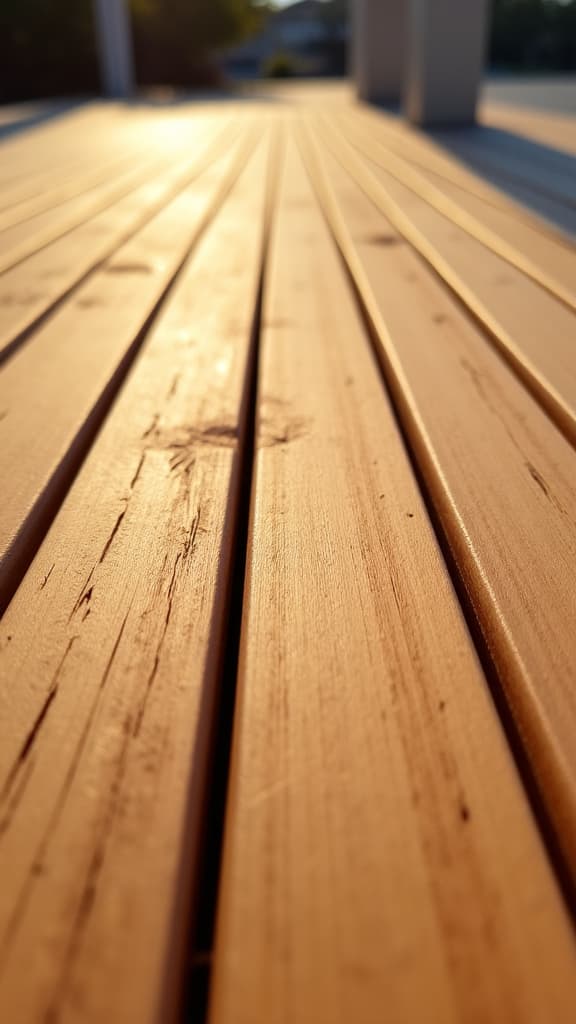 restored wooden deck in Vestavia Hills
