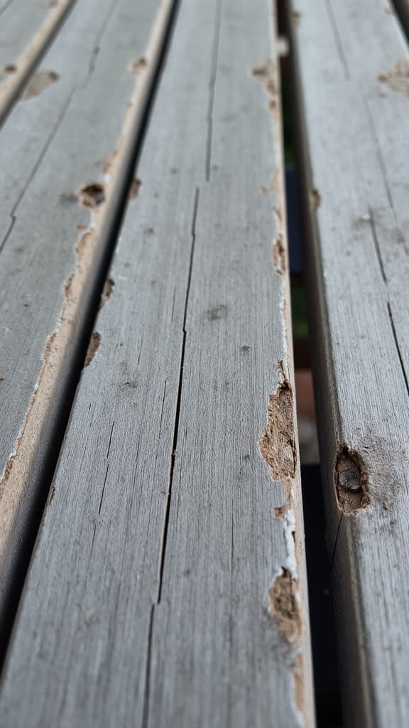 weathered deck restoration